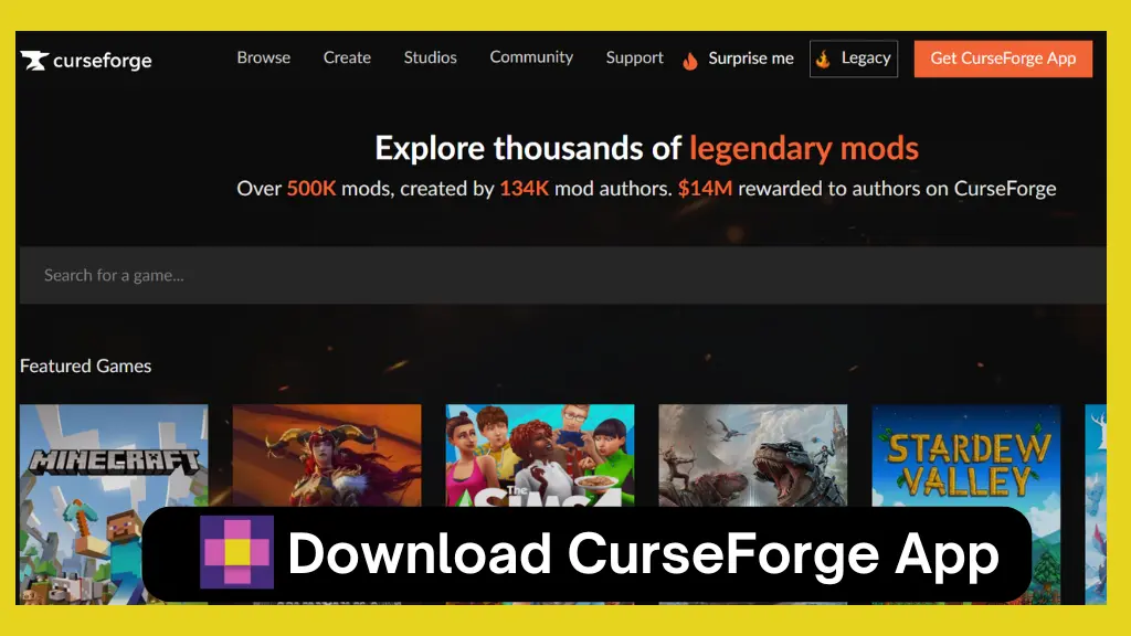 download curseforge app to launch jenny minecraft apk