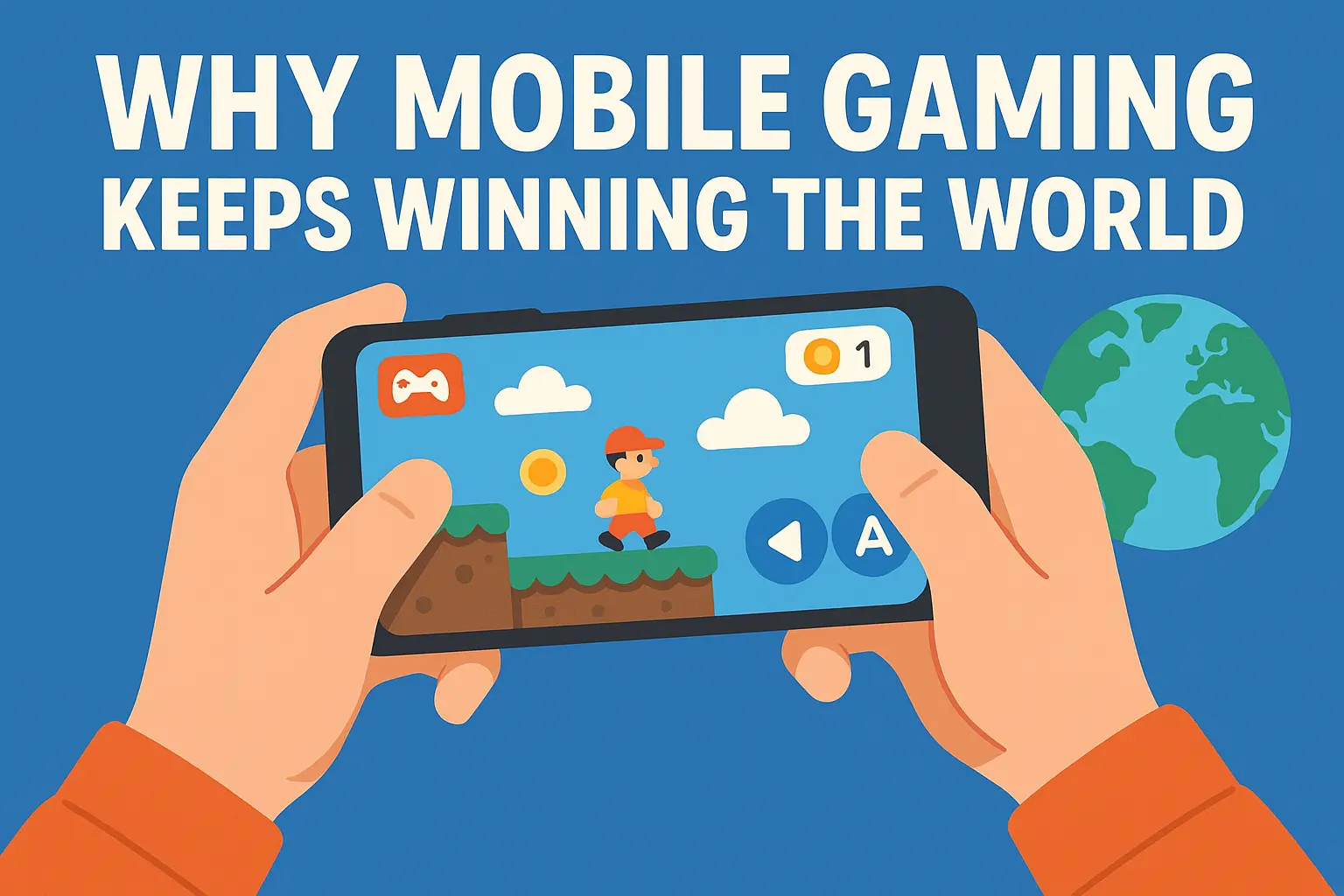 Why Mobile Gaming Keeps Winning the World 1 Why Mobile Gaming Continues to Dominate the Global Market